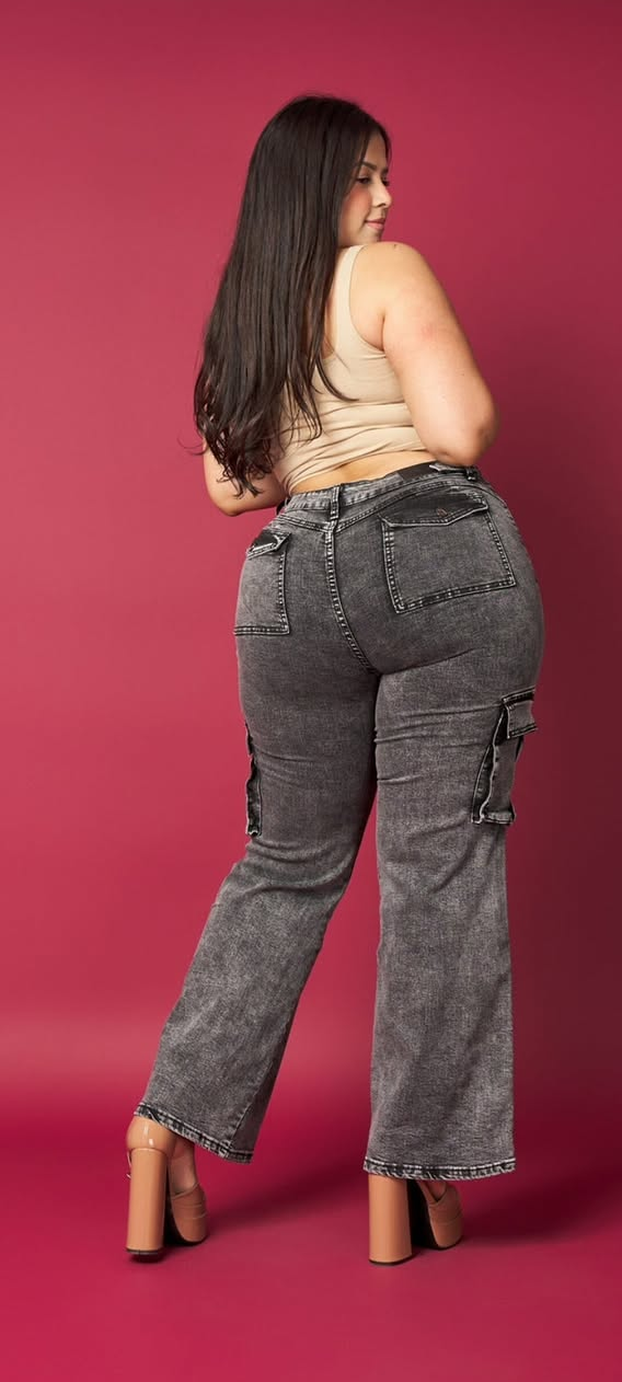 Jeans Cargo Grey