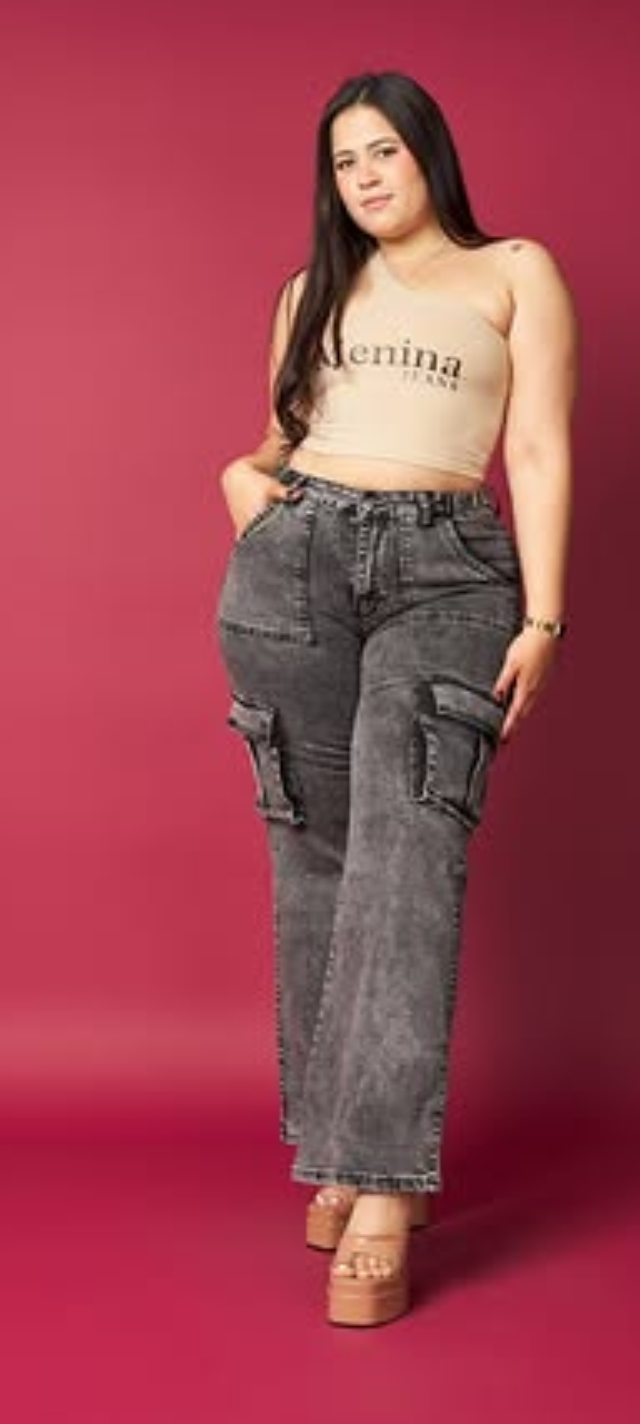 Jeans Cargo Grey